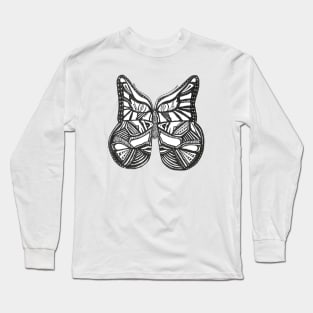 Abstract Butterfly Long Sleeve T-Shirt